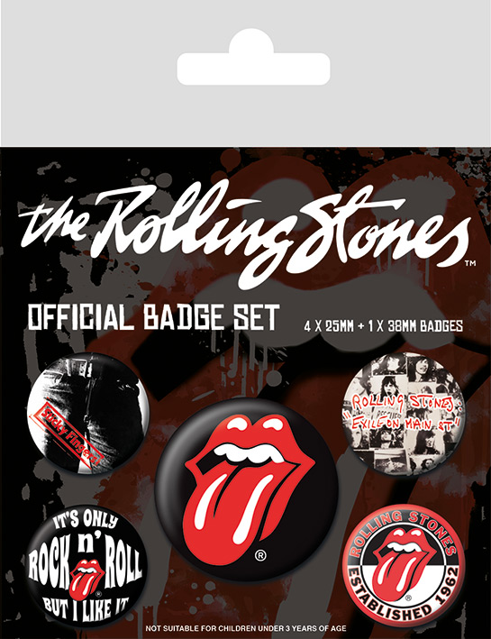 Badget Pack Rolling Stones Classic