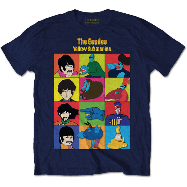 T-shirt Beatles : Yellow Submarine Characters (Unisex Medium)