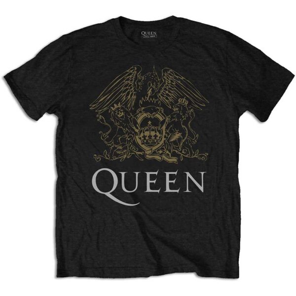 T-shirt Queen : Crest (Unisex Small)