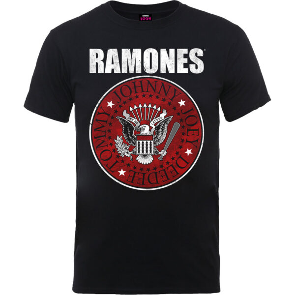 T-shirt Ramones : Red Fill Seal (unisex medium)