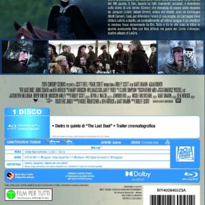 Blu Ray The Last Duel Retro