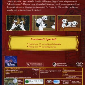 DVD La Carica dei 101 retro