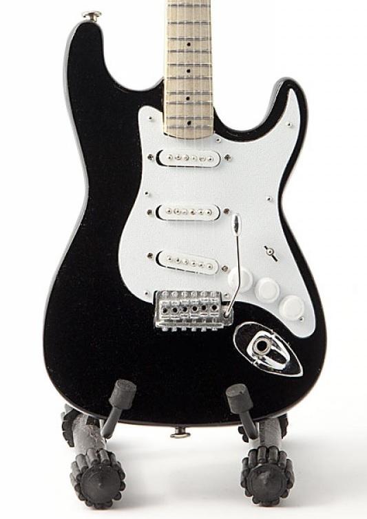 Mini Chitarra Eric Clapton : Stratocaster Nera
