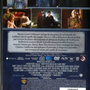 DVD Harry Potter E Il Principe retro