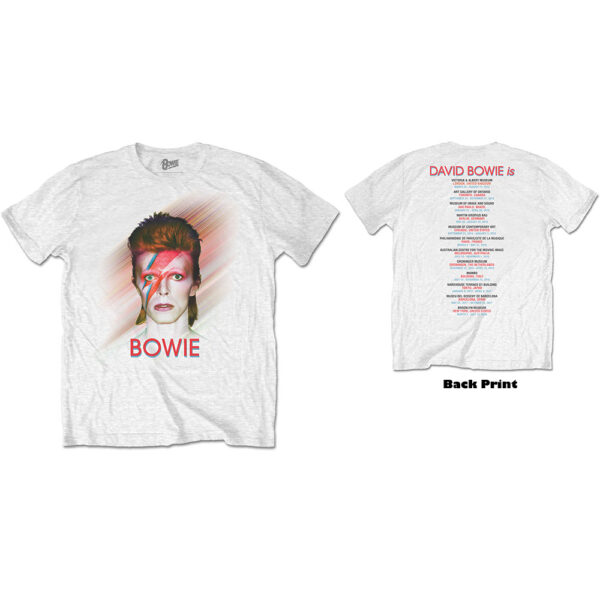 T-shirt David Bowie : Bowie Is (Unisex Large)