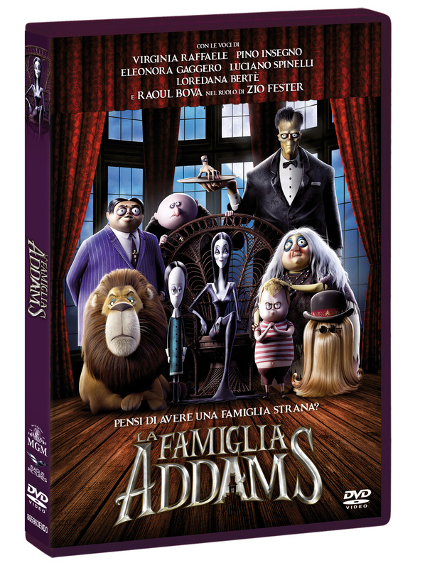 DVD: La Famiglia Addams + Booklet Gioca & Colora