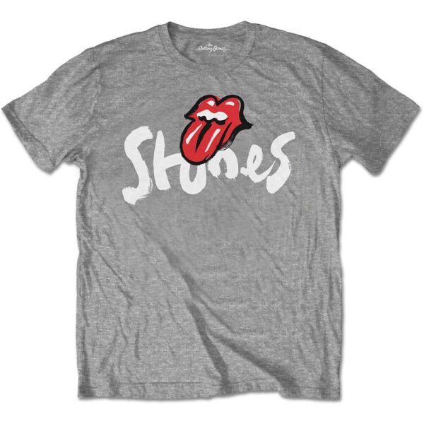 T-shirt Rolling Stones : No Filter Brush Strokes (Unisex Tg. medium)