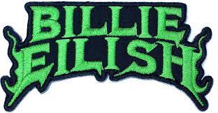 Toppa Billie Eilish: Flame Green Standard Patch