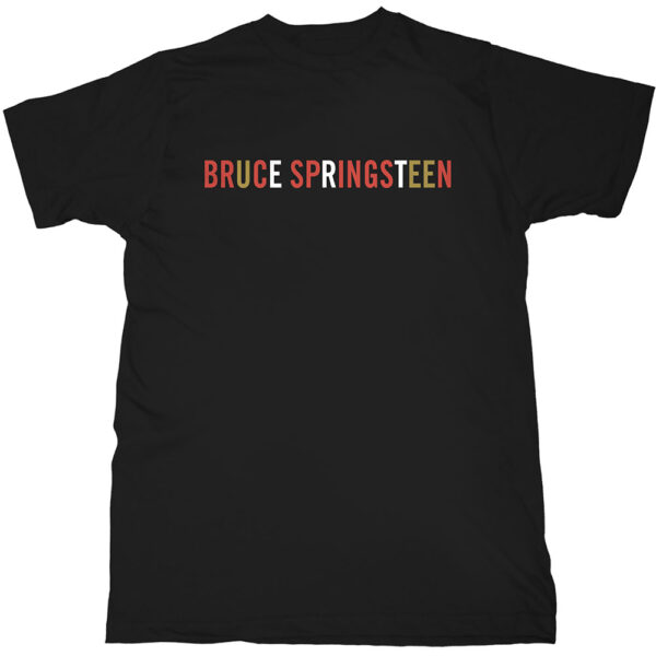 T-shirt Bruce Springsteen : Logo (Unisex Tg. Medium)