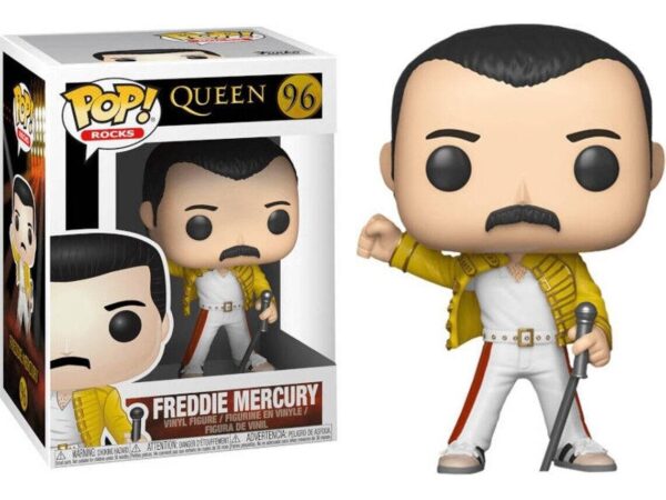 Queen: Funko Pop! Rocks – Freddy Mercury Wembley 1986 (Vinyl Figure 96)