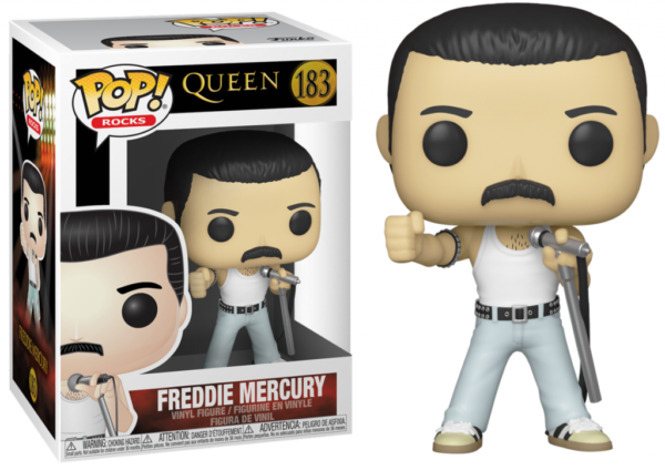 Funko Pop! Rocks Queen- Freddie Mercury (Vinyl Figure 183)