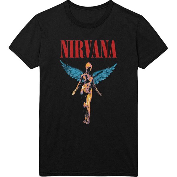 T-shirt Nirvana: Angelic (Unisex Tg. S)