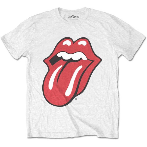 T-Shirt Rolling Stones: Classic Tongue (Bambino 9-10 Tg. Large)
