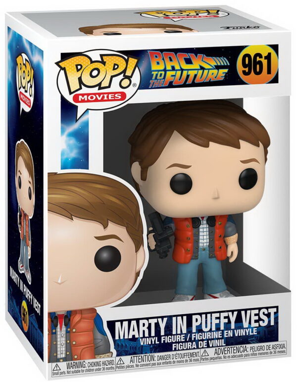 Funko Pop! Movies Back To The Future: Marty In Puffy Vest (Vinyl Figure 961)