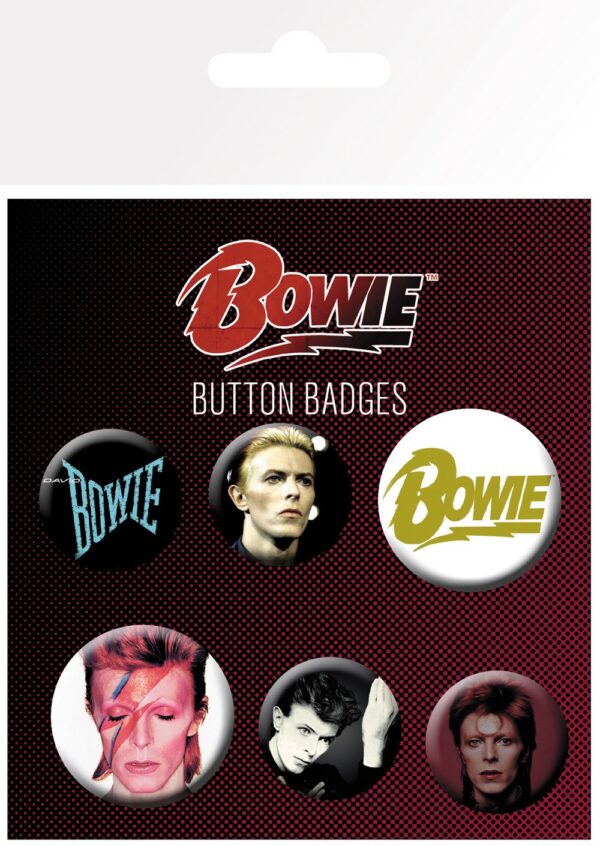 Set Spille David Bowie: Mix (Badge Pack)