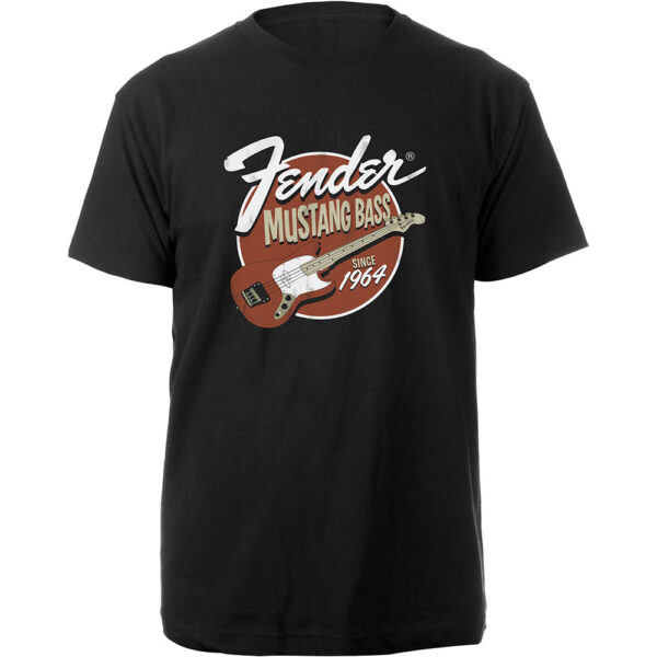 T-shirt Fender: Mustang Bass (Unisex Tg. M)
