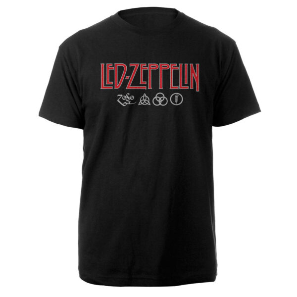 T-shirt Led Zeppelin : Logo (Unisex Medium)